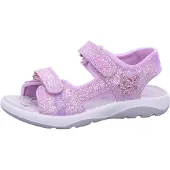 Lurchi Fia 2 : Sandales pour filles, modèle sandale, couleur rose, pour un usage quotidien