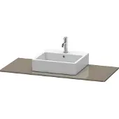 Duravit Console XSquare, 1 découpe, 1200x16x550mm, XS060F08989