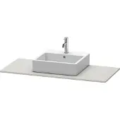 Duravit Console XSQUARE avec découpe 16x1200x550mm béton