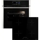 KKT Kolbe Cuisinière: 60cm Four encastrable EB8016ED + 59cm Plaque Induction IH85900RL