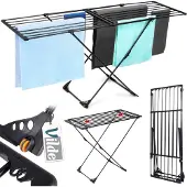 By Lille Vilde Étendoir extensible avec surface de séchage réglable 110-189 cm