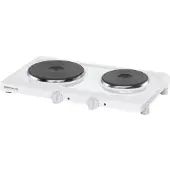 Rommelsbacher Plaque de cuisson double THL 2597, 2500 watts, 14,5-18 cm, sans couvercle