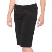 100% Short femme Ridecamp avec doublure - noir - M