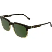 Lacoste Lunettes de Soleil L6074S 56/19/145 Havana/transparent h0ney Bio inj-g820 MAN L6074S
