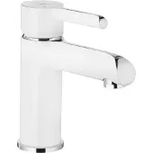 KFA Angelit robinetterie de lavabo sur pied blanc (4722-815-40)