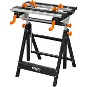 Neo Tools Table de travail et de serrage - capacité de charge de 100 kg - grande surface de travail
