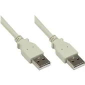 GOOD CONNECTIONS USB2.0 Kabel A-A grau 0,5m