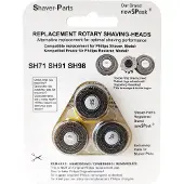 Shaver-Parts Pièces de rasoir Tête de rasage Alt Sh98/Sh71