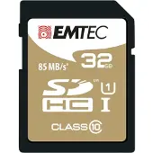 Emtec ECMSD32GHC10GP mémoire flash 32 Go SDHC Classe 10