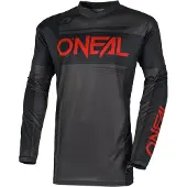 O'Neal ELEMENT Jersey RACEWEAR noir/gris/rouge S
