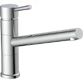 Schutte Robinet de cuisine UNICORN de SCHÜTTE, robinet de cuisine avec bec pivotant, mitigeur cuisine, robinet d'évier en chrome