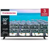 Thomson 32 pouces (82 cm) HD LED Fire TV avecvocale Alexa, AirPlay, triple tuner, Bluetooth 5.0, HDMI, AV IN, CI+, USB - 32HF2S34 - 2025
