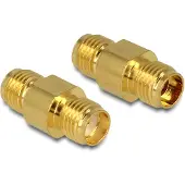 DeLOCK Adaptateur SMA femelle vers SMA femelle 50 Ohm