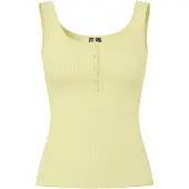 Pieces Haut 'PCKITTE' jaune clair