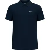 Odlo Essential Solid Short Sleeve Polo Bleu L Homme