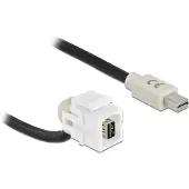 DeLOCK Mini DisplayPort keystone - Mini DisplayPort female - Mini DisplayPort