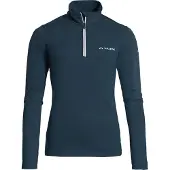 Vaude Livigno Ii Half Zip Long Sleeve T-shirt Bleu 36 Femme