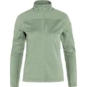 Fjällräven Abisko Lite Fleece Vert S Femme