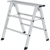 MUNK Günzburger Steigtechnik Tréteau de travail pliable 0,90x0,71m (90 cm, 71 cm)