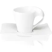 Villeroy & Boch 2145762 Tasse à expresso avec soucoupe New Wave