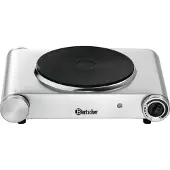 Bartscher Plaque de cuisson, 1PL, TG, LxlxH : 3,05x2,45x0,85 cm ; 150320