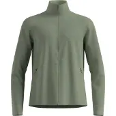 Odlo Essentials Multisport Mid Layer en polaire Grid avec fermeture éclair, hommes - , Couleur:11003 shadow melange, Taille:L