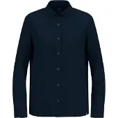 Odlo Essential Long Sleeve Shirt Bleu L Femme