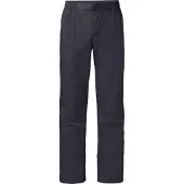 Vaude Women's Drop Pants II, pantalon de pluie, femme, noir/noir