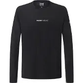 Super.natural Windbreaker Long Sleeve T-shirt Noir S Homme