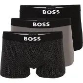 BOSS One D 10267408 01 Boxers 3 Units Gris M Homme