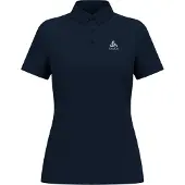 Odlo Cardada Short Sleeve Polo Bleu L Femme