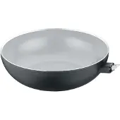 Berndes b.perfect Poêle à wok, Poêle à wok, Adapté à l'induction, Aluminium forgé, Noir, Ø 28 cm, 0002574328