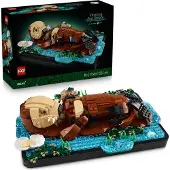 LEGO Ideas Loutres de mer flottantes 21366 - Jeu de construction pour adultes, 1234 pièces