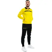 Givova One Tracksuit Jaune,Noir 10-12 Years Garçon