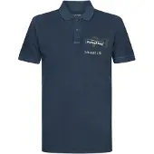 Petrol Industries 912 Short Sleeve Polo Bleu S Homme