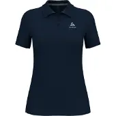 Odlo F-dry Short Sleeve Polo Bleu XS Femme