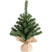 Everlands Arbre de Noël artificiel / Mini sapin H 45 cm vert