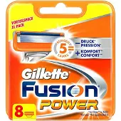 Gillette Lames de rasoir Fusion Power, 8 pièces