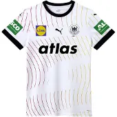 Puma DHB Maillot 2025 domicile femme blanc noir taille L