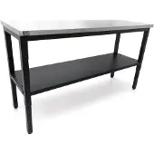 HBM Établi HBM en acier inoxydable 182 cm