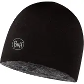 Buff Merino Lightweight Beanie Noir Enfants