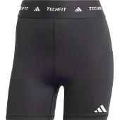 Adidas Femmes, Leggings, TECHFIT Short Leggings, collants pour femmes, Noir (S), Noir