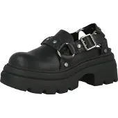 Buffalo Sabots VEGA CLOG BUCKLE femmes - Noir - 39