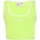 Mymo Haut citron vert / blanc cassé