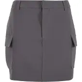 Urban Classics Jupe gris denim