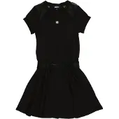 DKNY D62627 Short Sleeve Dress Noir 14 Years Fille