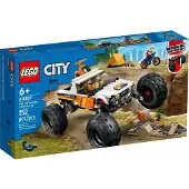 LEGO 60387 - City - Véhicule tout-terrain 4x4 aventures