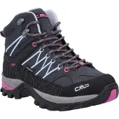 CMP Da. Trekking Rigel Mid : Chaussures de randonnée pour hommes, modèle Rigel Mid, couleur bleue, adaptées à la randonnée