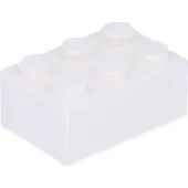 LEGO brique 2x3 3002 - 50 pièces blanc