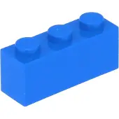 LEGO 100 pièces 3622 Brick 1x3 Part Basic Bricks 100 Blue